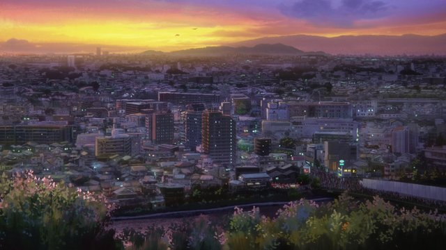Dusk at Mount Daikichi Observation Deck